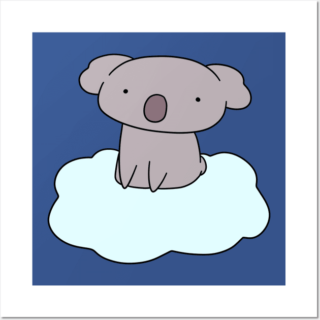 Cloud Koala Wall Art by saradaboru